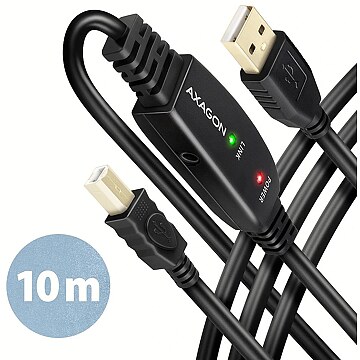 Kaabel Axagon ADR-210B USB 2.0 A-M > B-M, 10 m